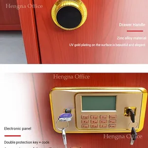 Secure Filing Desk With Electronic Safe | Camera Privacy Protection | ODM Supplier for Medina Institution thumbnail-3