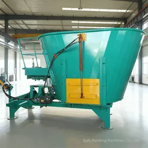 Horizontal Large-scale Forage Mixing Machine, Ranch Mixer, 8-cubic-meter Kneading Mixer for Cattle Farms thumbnail-2