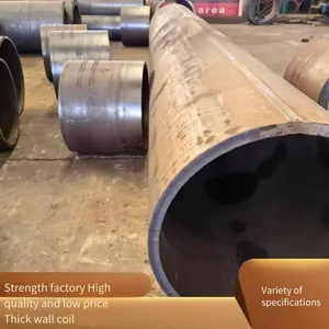 Custom-made Large-diameter Thick-walled Rolled Steel Casings, Bridge Bases, Q235b and Q345b Reducers and Conical Pipes thumbnail-4