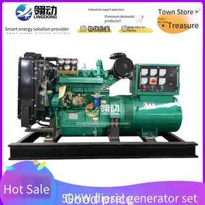 Weifang 50kw Diesel Generator Set, Zh4105 Series With High-quality Power Support, Customizable Colors Available thumbnail-3