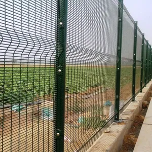 High-Quality 3D Triangle Bend Welded Wire Mesh Fence - Galvanized or Powder Coated for Home & Garden thumbnail-2