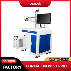 Easy-to-Use Desktop 5W UV Laser Engraving Machine for Glass Bottles/Plastic Bags/Metal/3D Stone Marking thumbnail-1