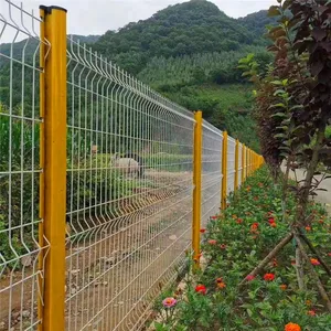 3D Curved Wire Mesh Fence for Airport Security With Anti-Climb Design thumbnail-5