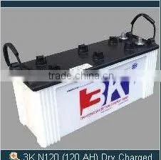 Thailand High Quality 120 AH Best 12V Dry Car Battery thumbnail-1