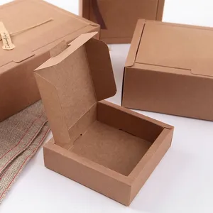 Good Sale Kraft Material Foldable Packaging Box thumbnail-1