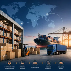China to Brazil Shipping Agent With Customs Clearance and Door Delivery thumbnail-1