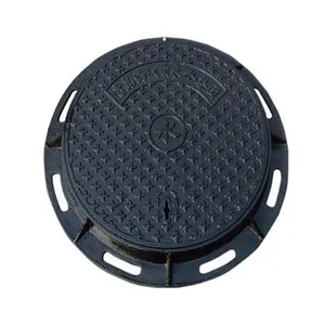 Road Cast Iron Manhole Cover En124 D400 Square Round Manhole Covers Custom Nodular Cast Iron Manhole Cover thumbnail-6