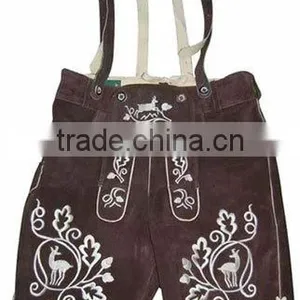 Herren Trachten-Lederhose Kurz thumbnail-1