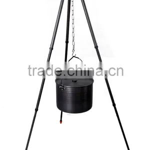 4-6 Persons Aluminum Hanging Pot for Outdoor Camping thumbnail-1