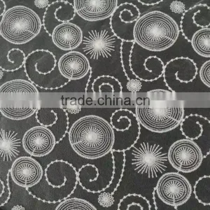 2016 New Arrivals Premium Swiss Voile Lace Heavy Fabric 100% Cotton Lace, Wedding Dress Red.black thumbnail-5