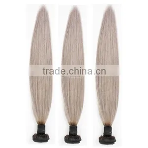 New Arrival Brazilian Straight 3pcs/lot Ombre Silver Grey Hair Weaving 1b/gray Two Tone Brazilian Virgin Human Hair Extensions Quality Choice thumbnail-5