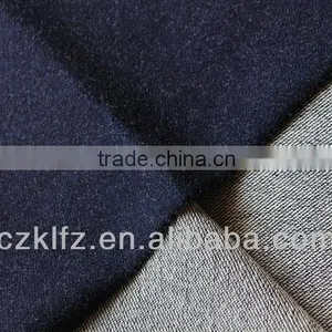 Indigo Dyed Knitting Denim Fabric thumbnail-3