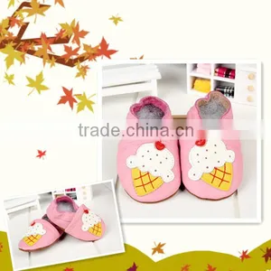 2015 Hot Sale Baby Moccasins Soft Leather Moccs Baby Booties Toddler Shoes Baby Shoes thumbnail-1