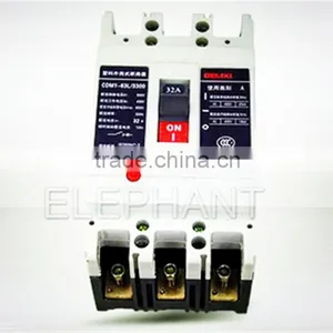 100A 3 Pole 4 Pole Electrical Installation Moulded Case Circuit Breaker thumbnail-1