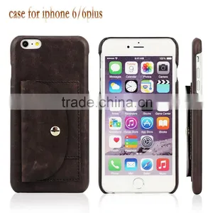 Guangzhou Hot Selling Leather Mobile Phone Case for Iphone 6 Phone Case thumbnail-1
