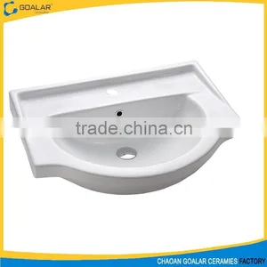 CONSOLLE Many Size Bathroom Sink Ceramic Wash Basin thumbnail-5