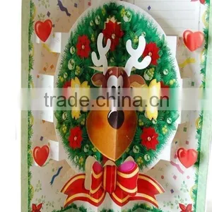 Chirstmas Deer Greeting Pop up Card for Kids thumbnail-1