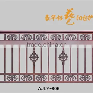 AJLY-806 Powder Coating Anti-rust Aluminum Veranda Fencing/porch Fence/ Balcony Railing Made in China thumbnail-1