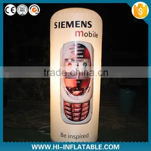 Attractive Christmas Stage Show Decoration Inflatable Pillar With Led Lighting thumbnail-6