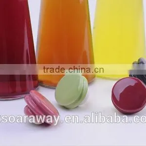 Wholesale Beverage Glass Bottles Glass Juicer Bottle With Swing Top Lids thumbnail-2