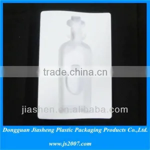 Custom White Flocking Blister Tray For Wine thumbnail-1