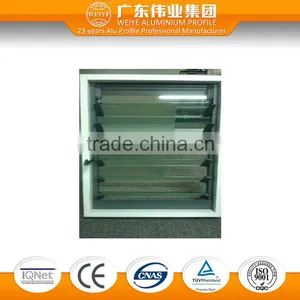 Door and Window Frames Type and Aluminum Alloy Frame Material Louver Frame Window and Louver Shutter Glass thumbnail-4