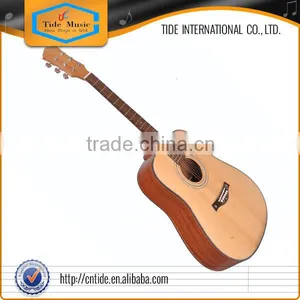 High Grade 41" Acousitc Guitar Strough thumbnail-1