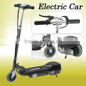Electric Scooter Black Motorized Ride On Rechargeable Junior Kids Boys Girls thumbnail-1