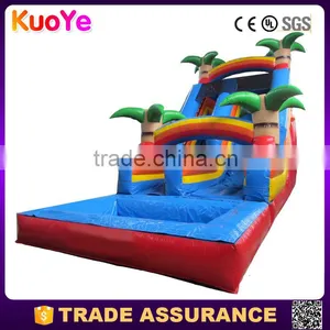 Commercial Grade Palm Tree Inflatable Water Slide for Sale thumbnail-1