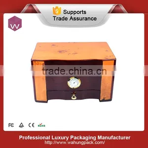 Handmade High Glossy Wood Cigar Box With Humidor(WH-3754-3-ML) thumbnail-4