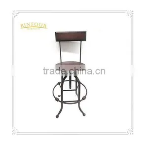New Style Wooden Bar Stool,adjustable Bar Stools/chair, Antique Metal Bar Stool thumbnail-1