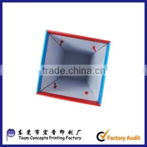 Christmas Decorative 1 Bottle Cardboard Wine Packaging Box thumbnail-3