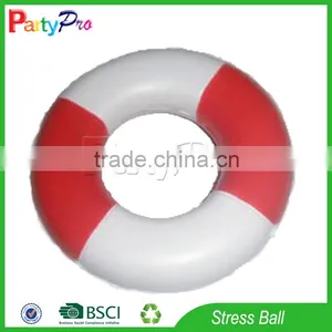 Partypro 2015 Ningbo High Quality Custom Logo Promotional PU Life Ring Stress Toy thumbnail-2