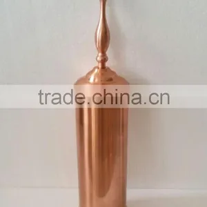 Top Fashion Color Rose Gold Stainless Steel Toilet Brush Holder thumbnail-1