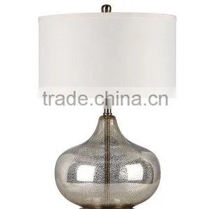 Traditional Mecury Glass Table Lamp thumbnail-1