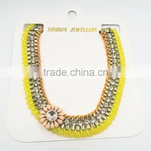 Wholesale Chunky Statement Necklace in China,costume Jewelry,pendant Necklace thumbnail-1