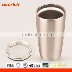 Everich 20oz Double Wall Insulated Stainless Steel Beer Tumbler thumbnail-2