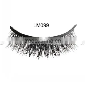 Real Mink False Eyelash With Private Labeling Siberian Mink Fur Strip Eyelash thumbnail-4
