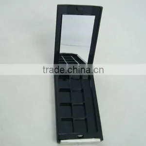 Plastic Eye Shadow Puff Box With Mirror thumbnail-1