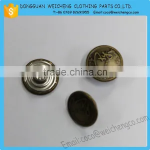 Wholesale Metal Button for Garment/High Quality Newest Garment Accessories Button for Jeans thumbnail-4