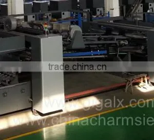 GIGA LX FGA Automatic Carton Folder Gluer Packaging Machines Online With Box Cardboard Machine thumbnail-3