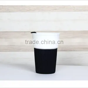 8 oz Ceramic Coffee Mug With Silicone Case thumbnail-5