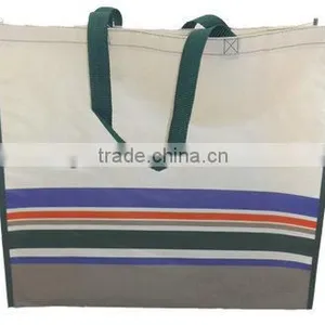 Professional Custom pp Non Woven With Laminated Promotional Shopping Bag thumbnail-2