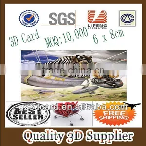 Guangzhou Lifeng 3D Playing Cards/plastic Playing Cards With 3D Effect thumbnail-1