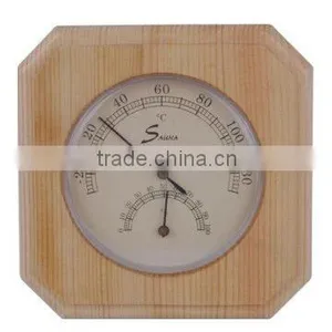 Household Sauna Wooden Thermometer thumbnail-1