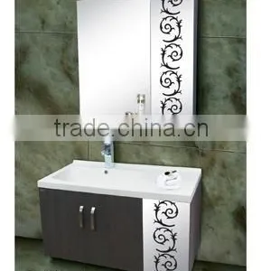 Wooden Bathroom Cabinet(Bathroom Vanities,Ceramic Wash Basin) thumbnail-1