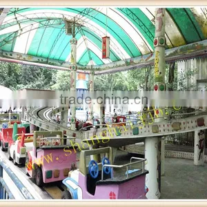 European Standard Mini Shuttle Children Amusement Park Track Train thumbnail-5
