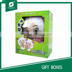 HIGH GRADE CUSTOMIZED FASHION PACKAGING BOXES WITH PVC WINDOW thumbnail-1