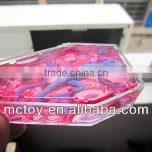 2016 Hot Factory Supplier Wholesale Crystal Coffin Putty With Dinosaur Frog Spider Lizard Alien thumbnail-1