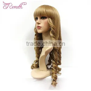 Customized Fashion Cheap Body Wave Natural Hair Wig Cosplay thumbnail-5